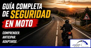 motorista conduciendo con seguridad por una carretera mostrando anticipación y control de la situación