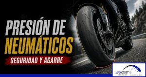 Cómo afecta la presión de los neumáticos al comportamiento de una moto