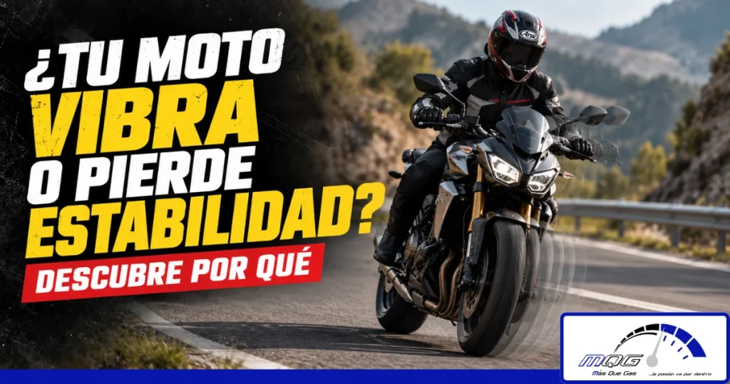Estabilidad de la moto y factores que pueden provocar movimientos e inestabilidad durante la conducción
